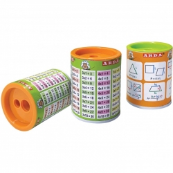 TEMPERINO CONTENITORE LATTA 2 FORI MATHEMATICS ARDA