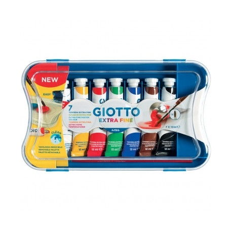 COLORE A TEMPERA GIOTTO 12 ML. (TUBO 4) FILA