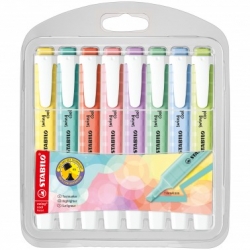 EVIDENZIATORE SWING COOL PASTEL SET 8 PZ. STABILO