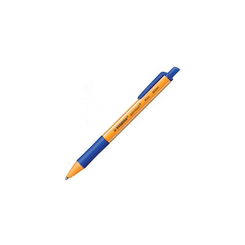 PENNA SFERA SCATTO POINTBALL STABILO BLU