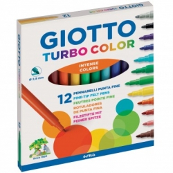 PENNARELLI GIOTTO TURBO COLOR  12 PZ.