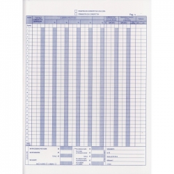 REGISTRO CORRISPETTIVI 2 COPIE 23X29,7 BM