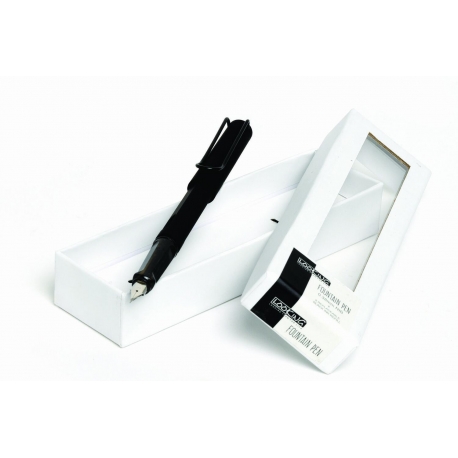 PENNA STILOGRAFICA IN METALLO DESIGN MODERNO BLACK & WHITE