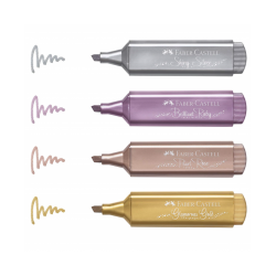 EVIDENZIATORE FABER TEXLINER METALLIC