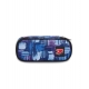 PENCIL BAG ROUND PLUS  GIRL DEEP BLUE SEVEN