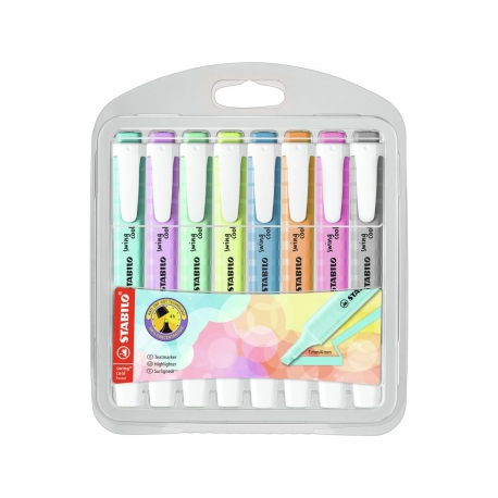 EVIDENZIATORE SWING COOL PASTEL SET 8 PZ. STABILO