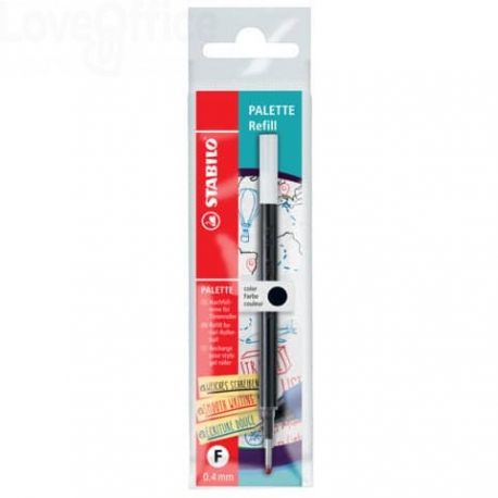 REFILL PER PENNA ROLLER A SCATTO PALETTE STABILO