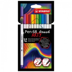 PENNARELLO STABILO BRUSH 68 ARTY SCATOLA CARTONE