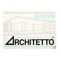 BLOCCO DISEGNO ARCHITETTO 2 24X33 110 GR. LISCIO