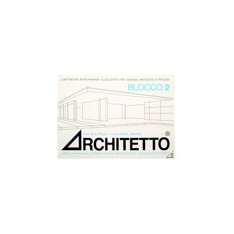 BLOCCO DISEGNO ARCHITETTO 2 24X33 110 GR. LISCIO