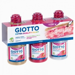 TEMPERA GIOTTO GLITTER SET 3 COLORI