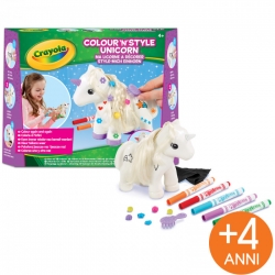 SET COLORA E DECORA IL TUO UNICORNO CRAYOLA