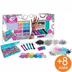 SUPER SET LETTERE & GIOIELLI CREATIONS CRAYOLA