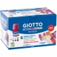 COLORE A TEMPERA ACRILICA GIOTTO DECOR 25 ML. SCATOLA 6 PZ.