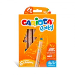 PASTELLONI 3 IN 1 + TEMPERINO BABY 6 PZ. CARIOCA