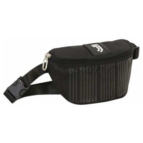 Marsupio Juventus Waist Bag Bianco e nero. Black and White