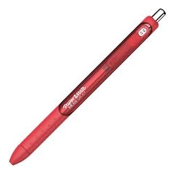 Penna a scatto PaperMate InkJoy Gel RT 0,7 ROSSO