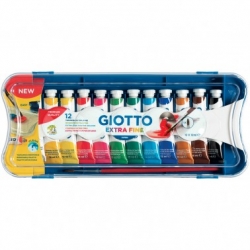 COLORE A TEMPERA GIOTTO 12 ML. pz. 12