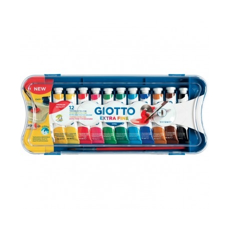 COLORE A TEMPERA GIOTTO 12 ML. (TUBO 4) FILA