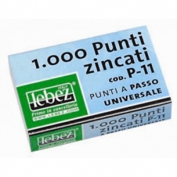 PUNTI METALLICI PER CUCITRICE 64 SCAT.1000 PZ. PLUS LEBEZ